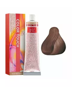 Стійка фарба для волосся Wella Professionals Color Touch 6/37, 60 мл