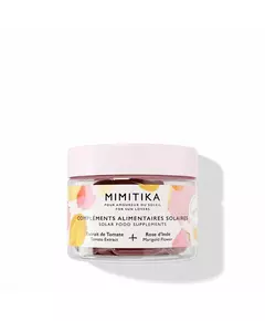 Пищевая добавка для дневной защиты от солнца Mimitika Solar Food Extrait De Tomate & Rose D'Inde, 25 г