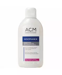 Шампунь для волос против перхоти Laboratoire Acm Novophane K, 125 мл