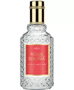 Одеколон унисекс 4711 Acqua Colonia Lychee & White Mint, 50 мл