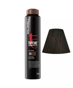 Стойкая краска для волос Goldwell TopChic 6A Dark Ash Blonde, 250 мл