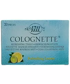 Набор очищающих салфеток 4711 Colognette, 20 штук