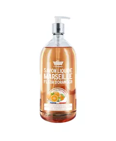 Рідке мило для рук і тіла Les Petites Bains de Provence Marseille Orange Blassom, 1000 мл