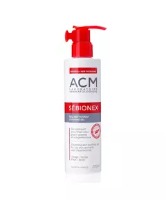 Очищающий гель для лица Laboratoire Acm Sebionex, 200 мл