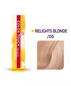 Безаміачна напівперманентна фарба для волосся Wella Professionals Color Touch Relights /06 Natural Violet, 60 мл