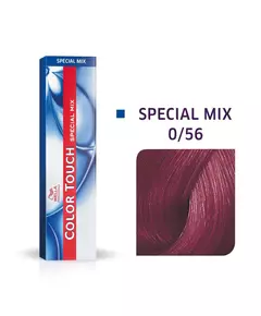 Безаміачна напівперманентна фарба для волосся Wella Professionals Color Touch Special Mix 0/56 Mahogany, 60 мл