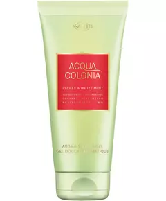 Зволожувальний гель для душу 4711 Acqua Colonia Lychee & White Mint, 200 мл