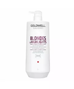 Шампунь для окрашенных волос Goldwell Dualsenses Blondes & Highlights Post Colour Anti-Yellow, 1000 мл