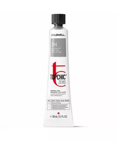 Стойкая краска для волос Goldwell TopChic Zero 5N Light Natural Brown, 60 мл