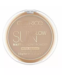 Матуюча бронзувальна пудра Catrice SUN GLOW MATT 030-medium bronze, 9,5 г
