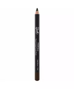 Кремовий олівець для брів Sleek MakeUP Pwdr Blending 1254 Dark Brown, 1,3 г