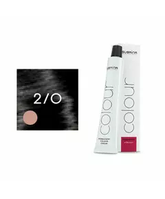 Стійка фарба для волосся Subrina Professional Essential Colour 2/0 Black, 100 мл