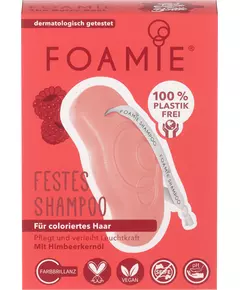 Твёрдый шампунь для защиты цвета волос Foamie The Berry Best, 80 г