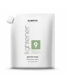 Освітлювальний крем для волосся Subrina Professional Matcha Plex, 500 г