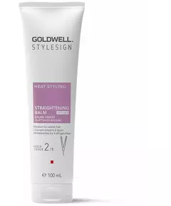 Крем-стайлинг для выпрямления волос Goldwell Stylesign Heat Styling Уровень фиксации 2/5, 100 мл