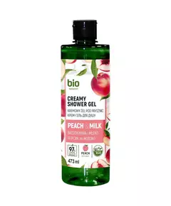 Зволожувальний крем-гель для душу Bio Naturell Peach & Milk, 437 мл