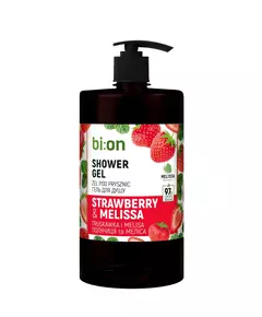 Гель для душу Bio Naturell Strawberry & Melisa Для всіх типів шкіри, 946 мл