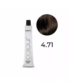 Стійка фарба для волосся Subrina Professional Essential Colour 4.71 Medium Brown, 100 мл