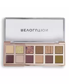 Палетка тіней для повік Makeup Revolution The Eternal Icon Green, 12 відтінків, 8 г