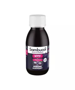 Сироп Sambucol Kids Black Elderberry & Vitamin C Support The Immune System, 120 мл