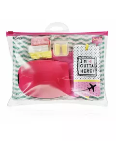 Набор дорожных аксессуаров Beauty Junky Inflight Essential Kit Для женщин, 3 штуки