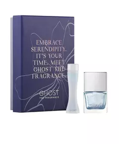Набір туалетної води для жінок і лаку для нігтів Ghost The Fragrance Metallic Blue, 5 мл