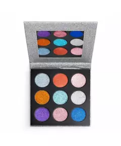 Палетка для обличчя Makeup Revolution Pressed Glitter Illusion, 13,5 г
