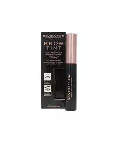 Гель для брів Makeup Revolution Brow Tint Dark Brown, 6 мл