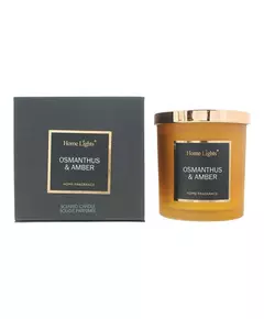 Ароматична свічка Home Lights Osmanthus & Amber, 215 г