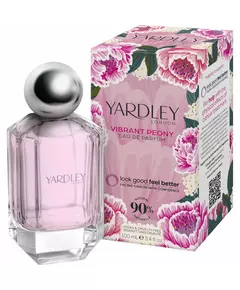 Парфумована вода для жінок Yardley Vibrant Peony, 100 мл