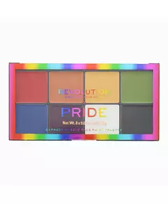 Палетка для обличчя Makeup Revolution Pride Express Myself 8 відтінків, 16 г