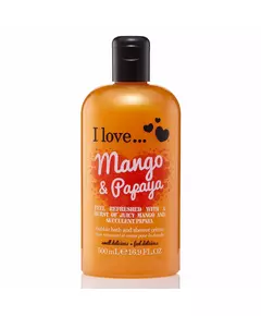 Очищающий гель для душа I Love Mango & Papaya, 500 мл