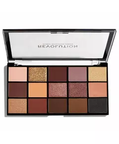 Палетка тіней для повік Revolution Make Up The Reloaded Velvet Rose, 15 відтінків, 16,5 г