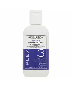 Шампунь для догляду за волоссям Revolution Hair Care Blonde Plex 3, 250 мл