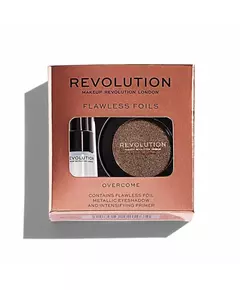 Набор средств для макияжа глаз Makeup Revolution Flawless Foils Vegan Overcome, 2 мл