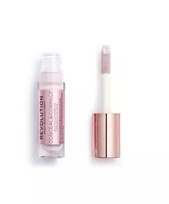 Рідкий коригувальний консилер Makeup Revolution Conceal & Correct Lavander, 4 г