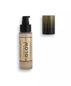 Тональний крем Makeup Revolution Conceal & Glow F1, 23 мл