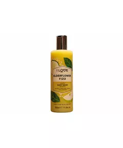 Очищающий гель для душа I Love Elderflower Fizz Paraben-Free, 360 мл