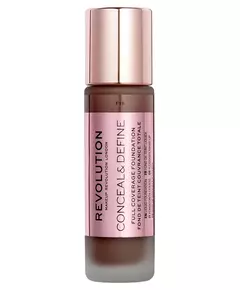 Тональний крем Makeup Revolution Conceal & Define Oil Free, F 18, 23 мл