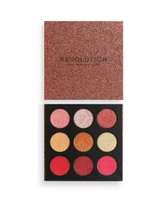 Палетка тіней для повік Makeup Revolution Euphoric Foil Palette House Of Fun, 25 г