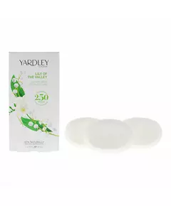 Набор мыла для лица и тела Yardley Lily Of The Valley, 3 штуки