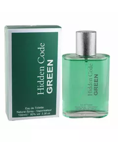 Туалетная вода для мужчин Fine Perfumery Hidden Code Green, 100 мл