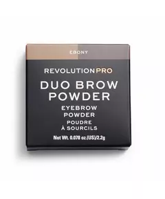 Пудра для брів Makeup Revolution REVOLUTION PRO Ebony, 2,2 г