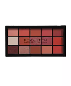 Палетка тіней для повік Makeup Revolution Reloaded Palette Newtrals 15 відтінків, 15 × 1,1 г