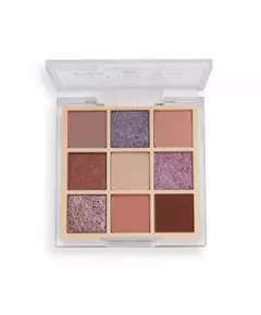 Палетка тіней для повік Revolution Make Up Ultimate Nudes Light, 9 відтінків, 8,1 г