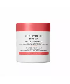 Відновлювальна крем-маска для догляду за волоссям Christophe Robin Regenerating Prickly Pear Oil, 100 мл