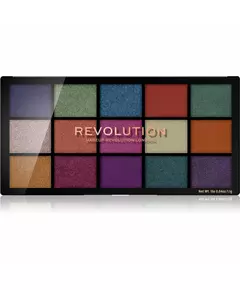 Палетка тіней для повік Makeup Revolution Reloaded Passion For Colour 15 відтінків, 16,5 г