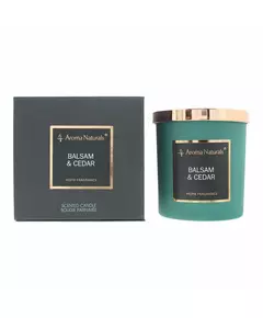 Ароматична свічка Aroma Naturals Balsam & Cedar, 215 г