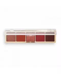 Палетка тіней для повік Revolution Pro I'm Everything Burnt Nude, 5 відтінків, 5,5 г