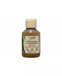 Зволожувальний гель для душу I Love Naturals Collection Bergamot & Seaweed, для всіх типів шкіри, 125 мл